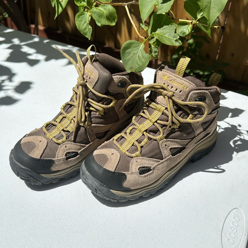 Columbia women’s hiking shoes as 8